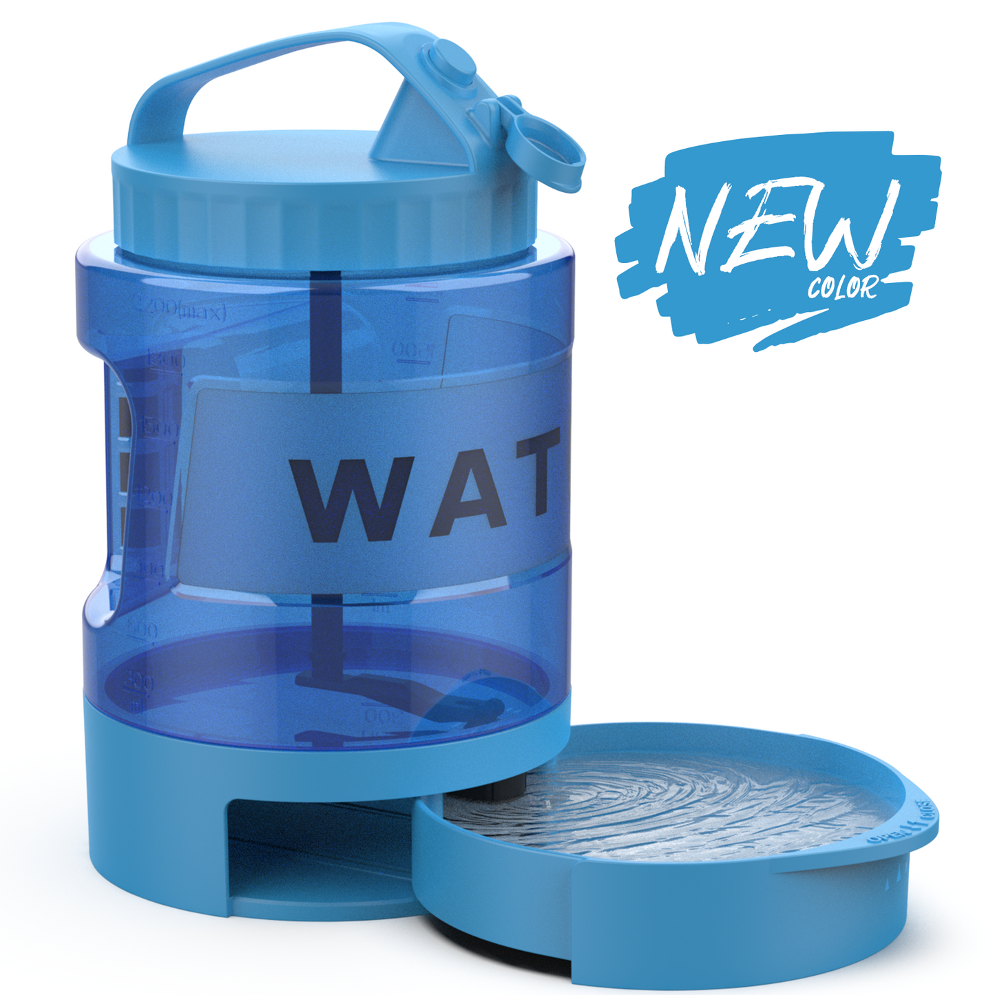 Large Dog Travel Water Bowl Dispenser by LESOTC Pet Products