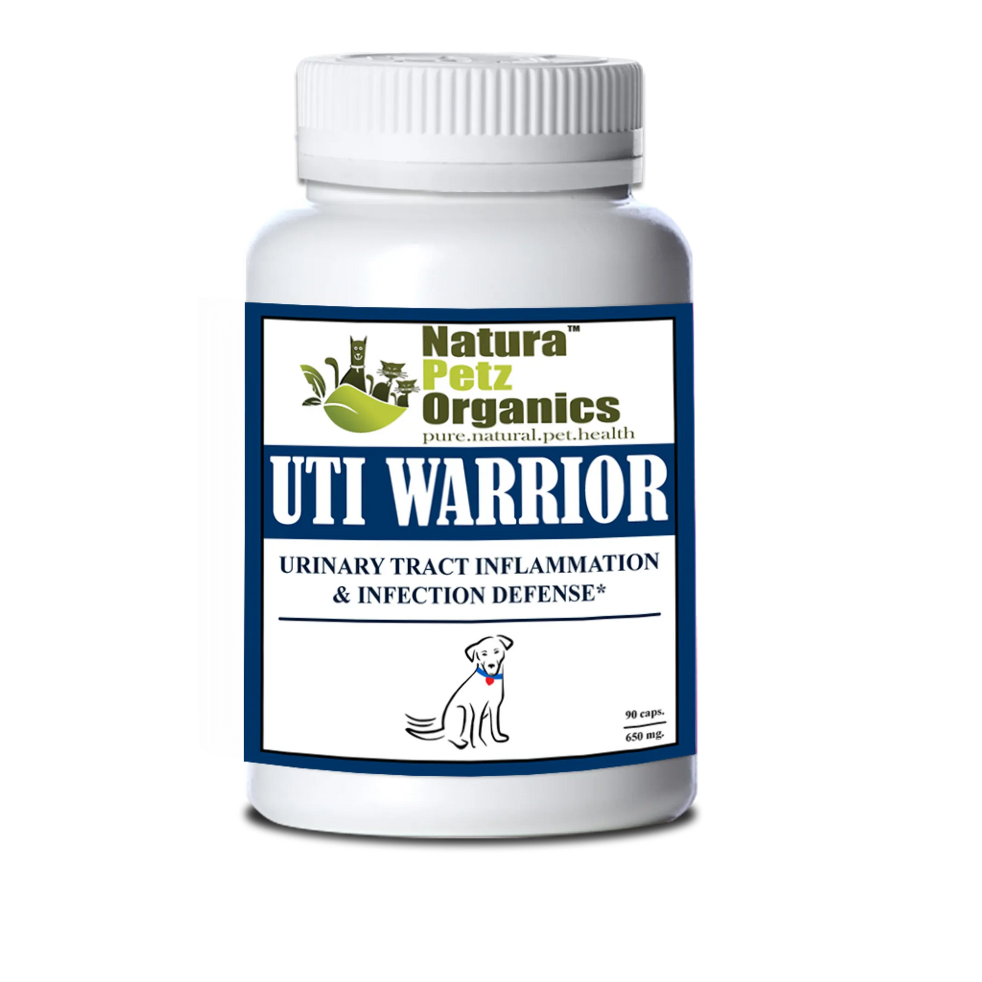 Uti Warrior Max* Urinary Tract Inflammation & Infection Support* Dogs Cats by Organic Pet Systems