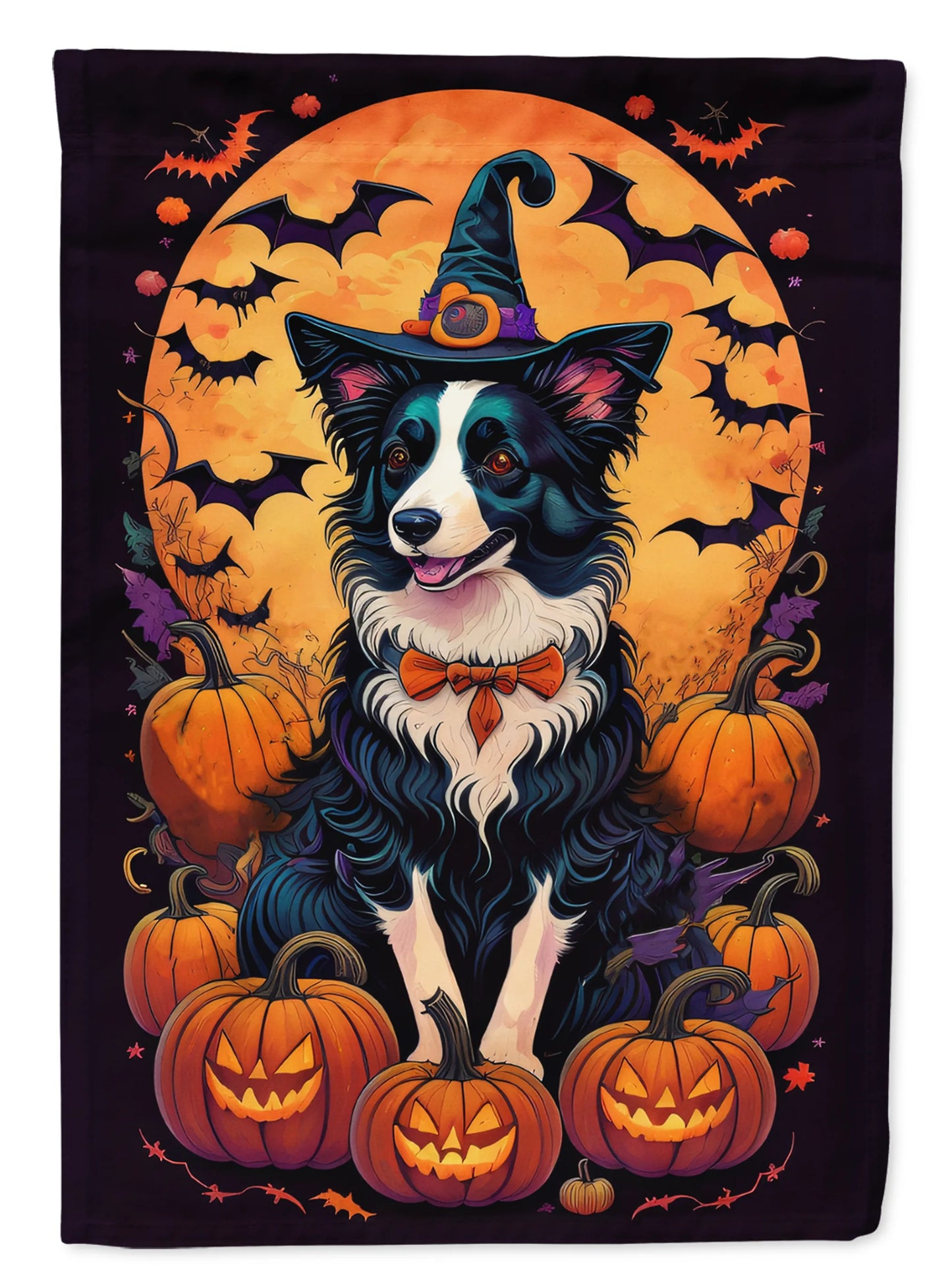 Witchy Halloween Decorative Flag - Pack Of: 1 | Collection name: Witchy halloween by Caroline's Treasures