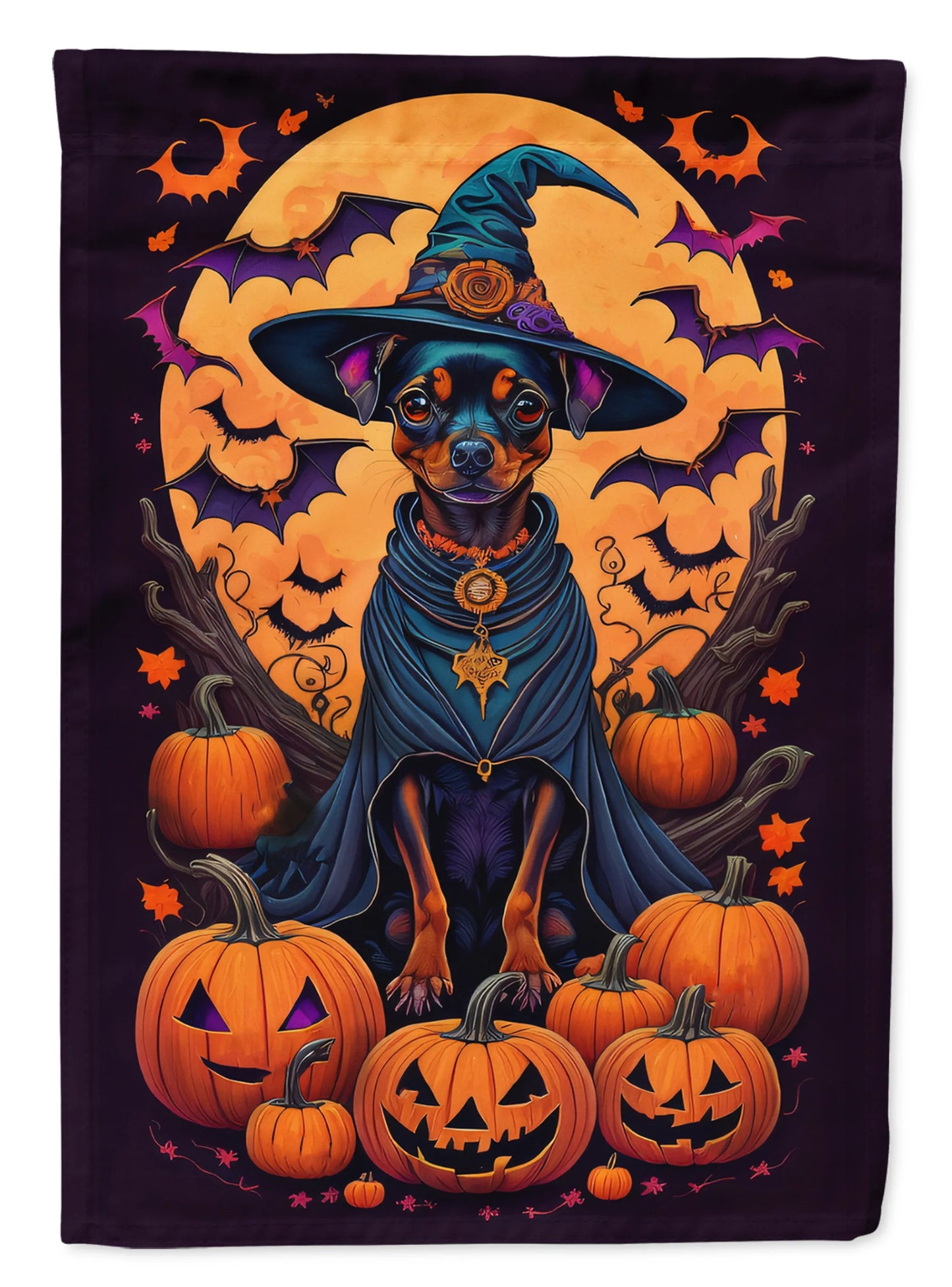 Witchy Halloween Decorative Flag - Pack Of: 1 | Collection name: Witchy halloween by Caroline's Treasures