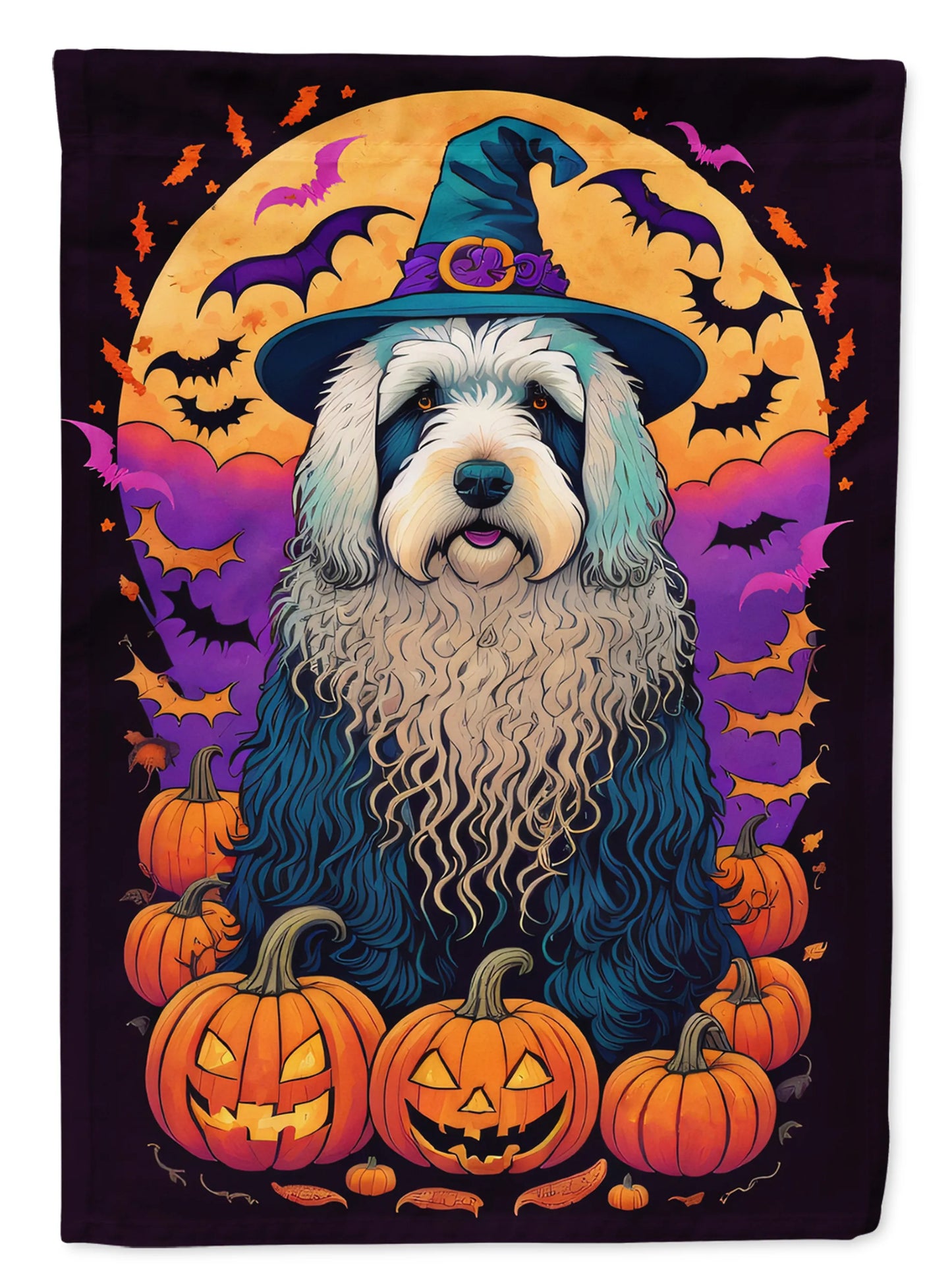 Witchy Halloween Decorative Flag - Pack Of: 1 | Collection name: Witchy halloween by Caroline's Treasures