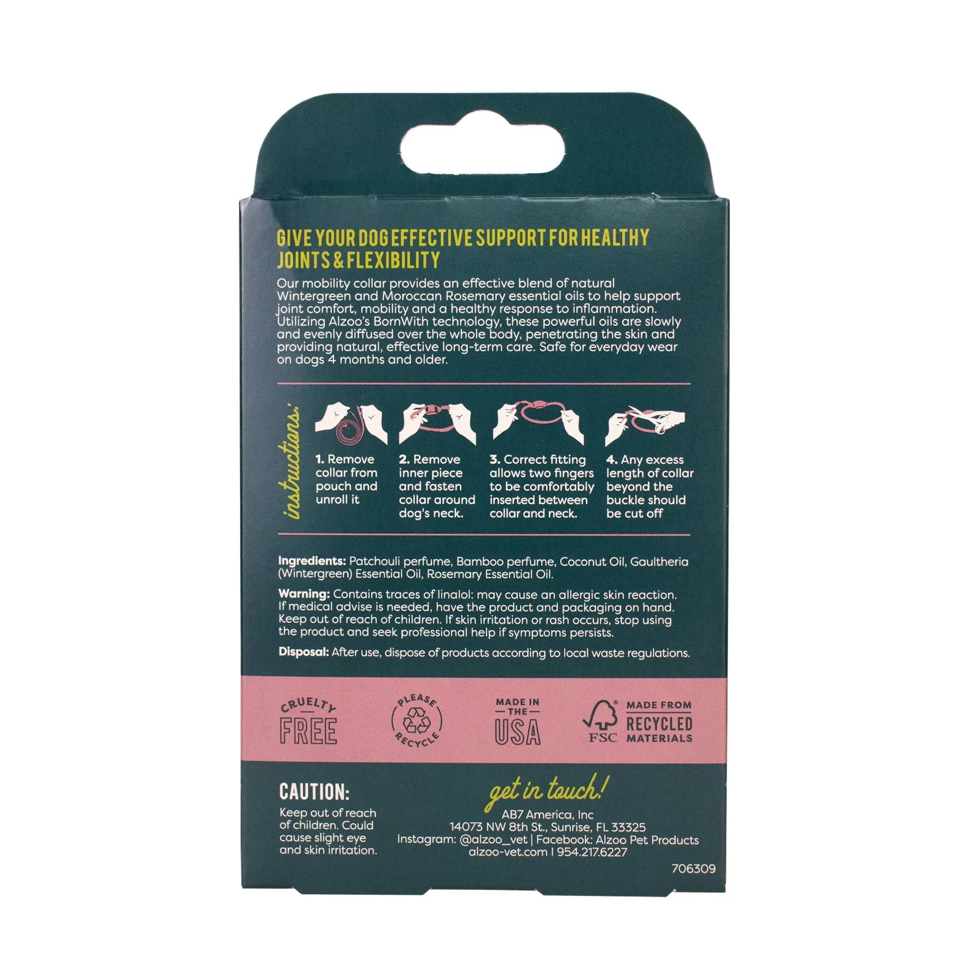 ALZOO Mobility Collar for Dogs by ALZOO