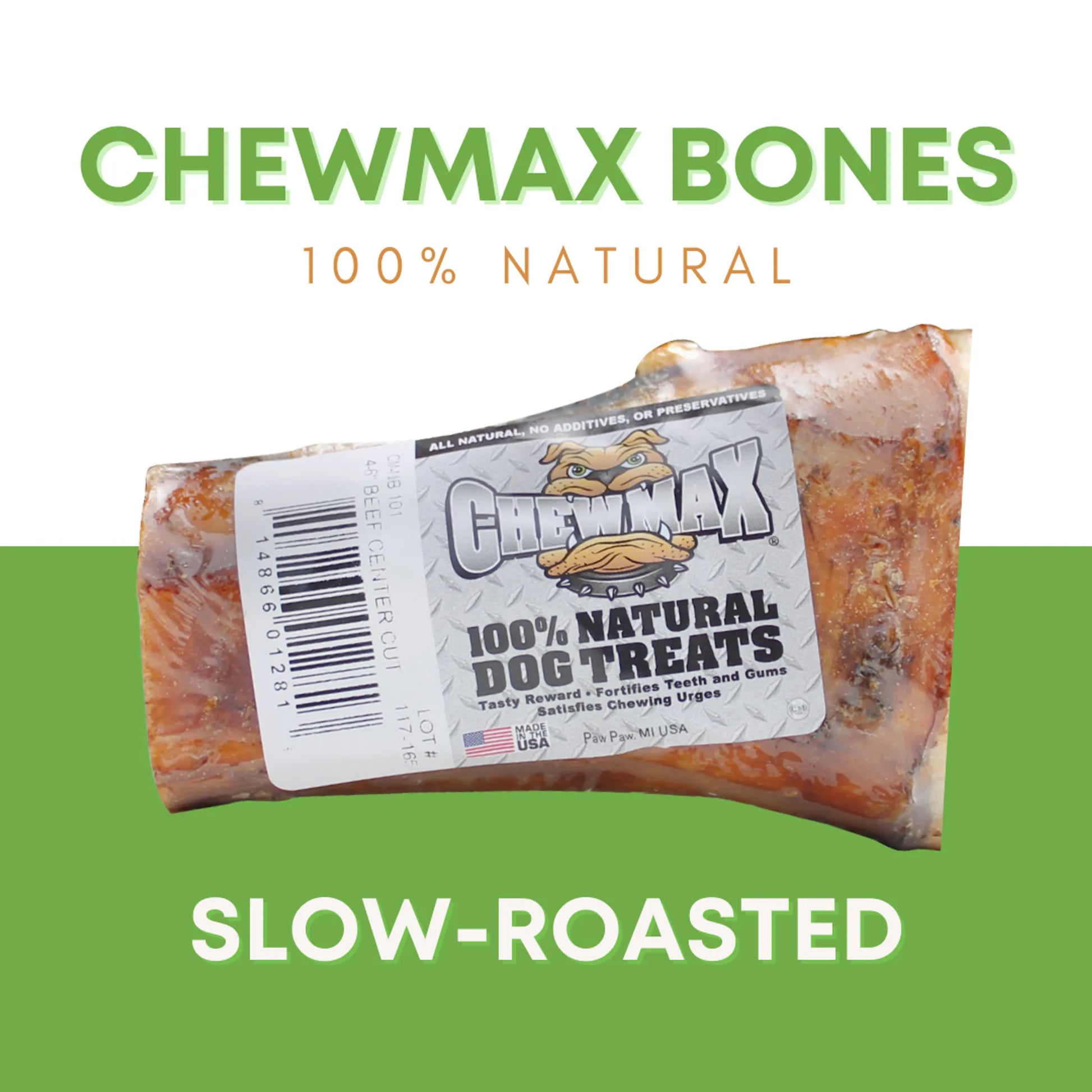 Beef Center Cut Dog Bone by ChewMax Pet Products