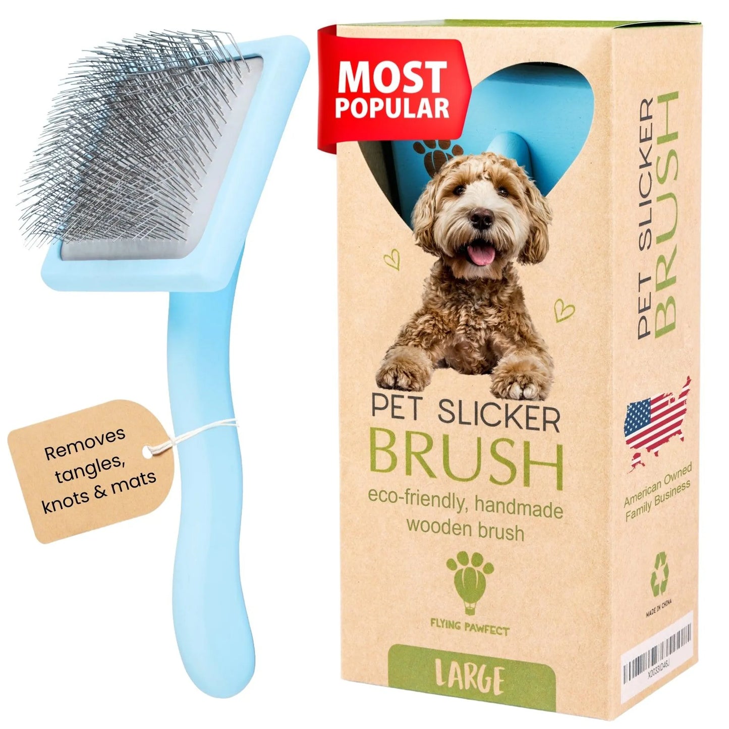Flat Slicker Brush - Baby