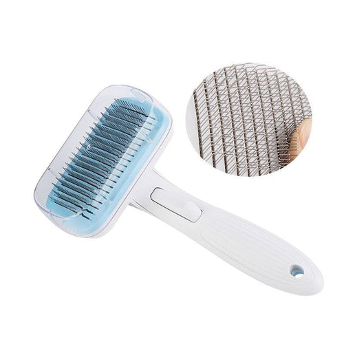 Luxury Pet Grooming Tool: Automatic Hair Brush Remover For Dogs And by Titan's Tails & Treats