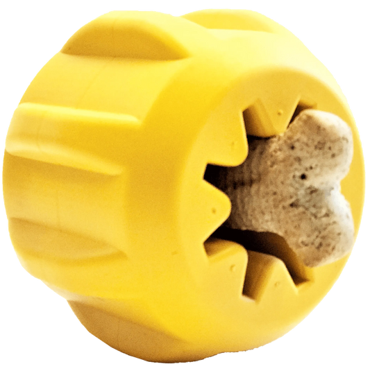 ID Gear Treat Pocket Durable Rubber Treat Holder and Chew Toy by SodaPup