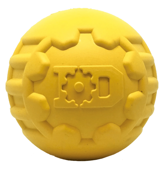 ID Ball - Ultra-Durable Rubber Chew Ball by SodaPup