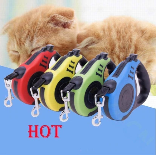 16.5FT Automatic Retractable Dog Leash for Easy Walks by Titan's Tails & Treats