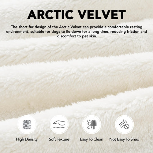 Orthopedic Dog Bed with Washable Cover, Non-Slip by Titan's Tails & Treats