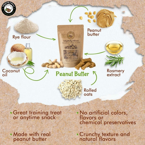 Delightfully Delicious USA Made All Natural Oven Baked by Titan's Tails & Treats