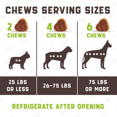 Flea And Tick Prevention Chewables For Dogs No Collars by Titan's Tails & Treats