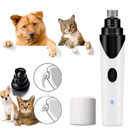 Dog Nail Grinders Rechargeable Pet Nail Clippers Grooming Trimmer by Titan's Tails & Treats