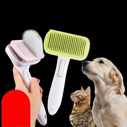 Luxury Pet Grooming Tool: Automatic Hair Brush Remover For Dogs And by Titan's Tails & Treats