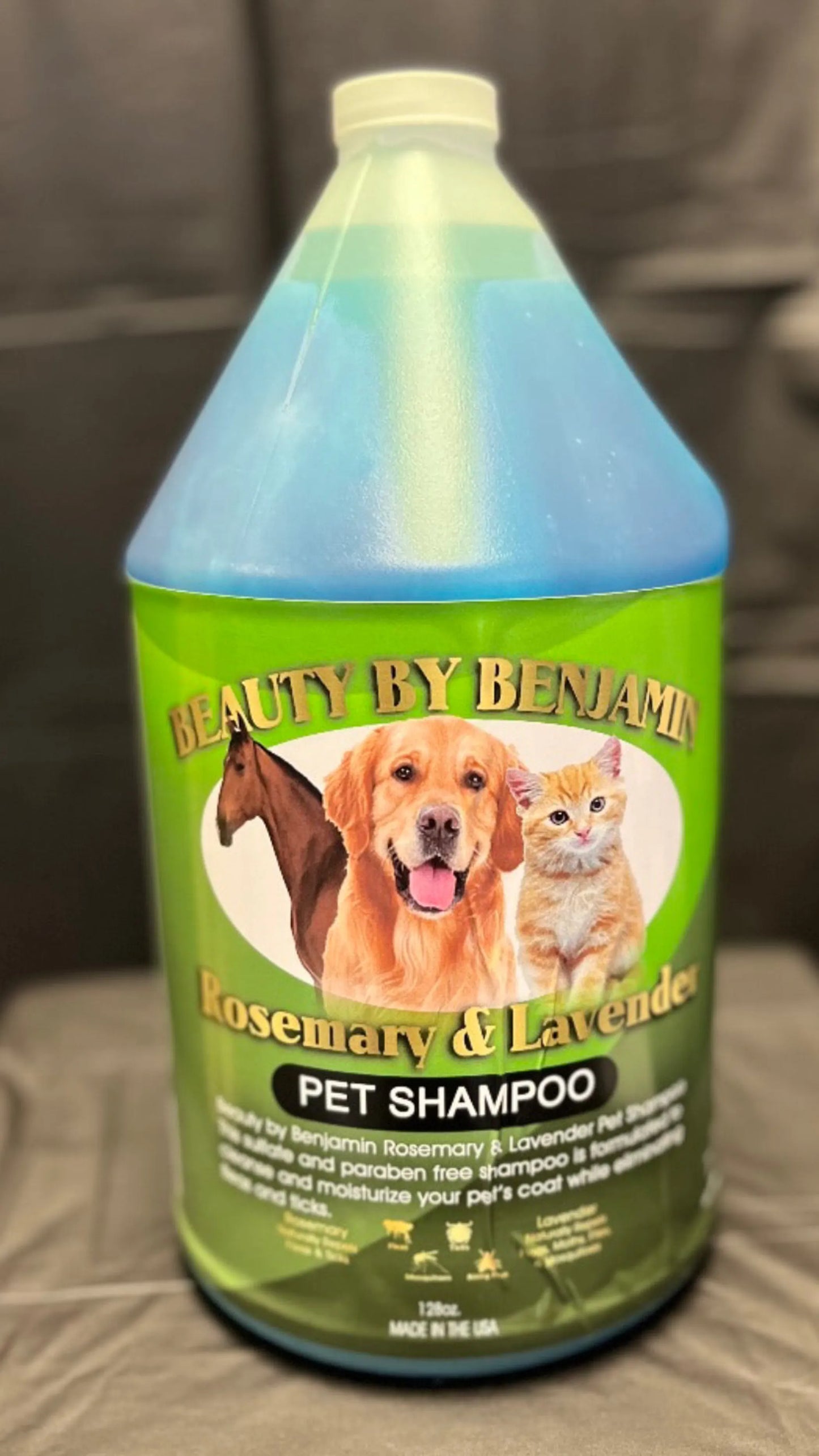 Rosemary and Lavender Pet Shampoo by Pet Products by Benjamin