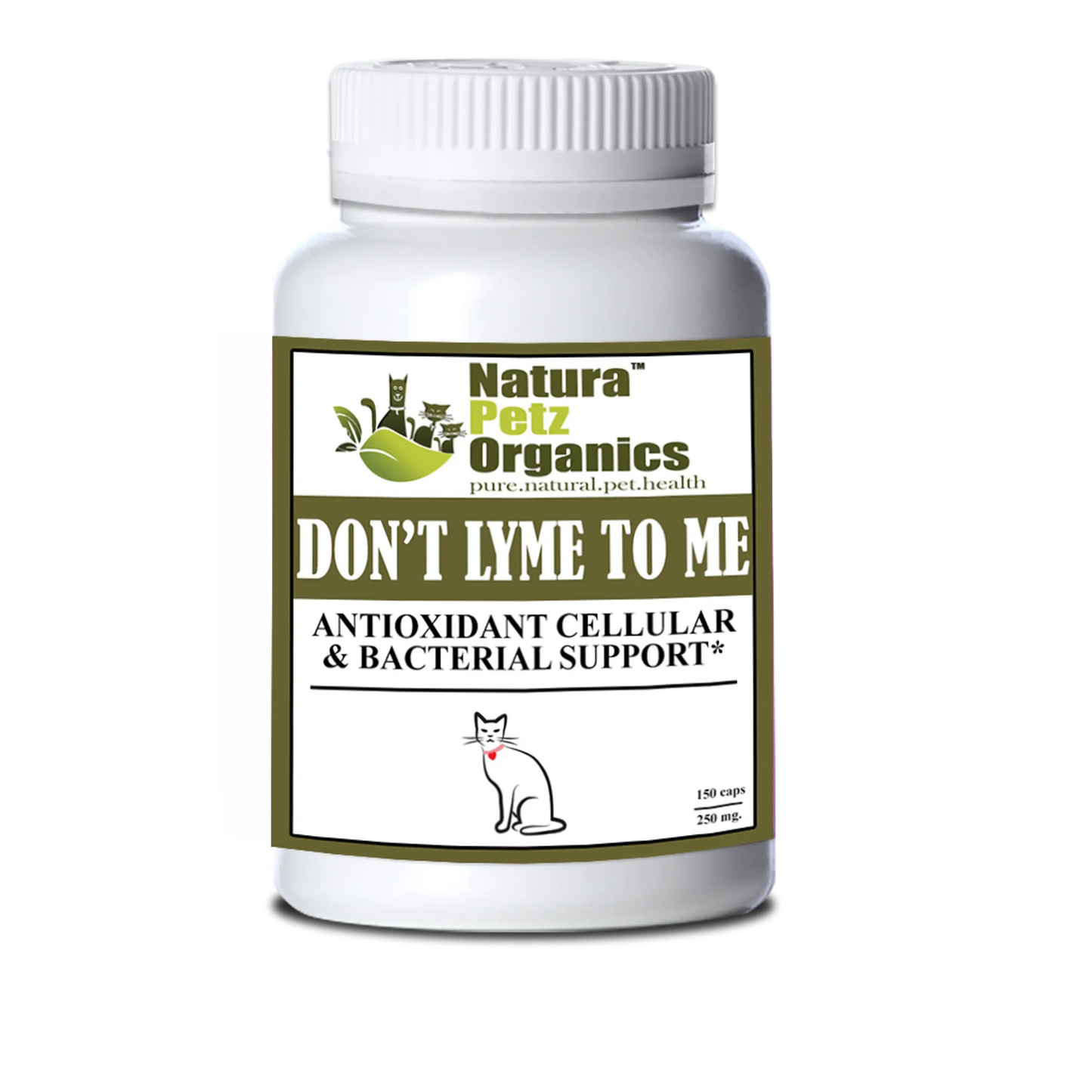 Don'T Lyme To Me Capsules* Antioxidant Cellular & Bacterial Support* Dogs & Cats* by Organic Pet Systems