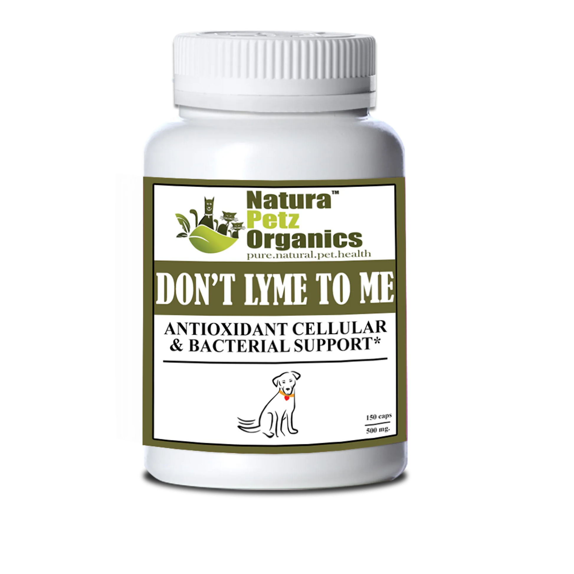 Don'T Lyme To Me Capsules* Antioxidant Cellular & Bacterial Support* Dogs & Cats* by Organic Pet Systems