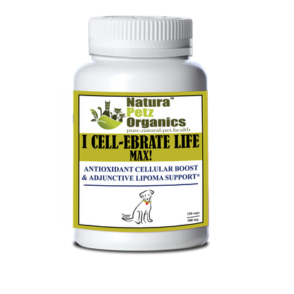 I Cellebrate Life Max - Antioxidant Cellular Boost + Adjunctive Lipoma Support* by Organic Pet Systems