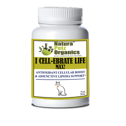 I Cellebrate Life Max - Antioxidant Cellular Boost + Adjunctive Lipoma Support* by Organic Pet Systems
