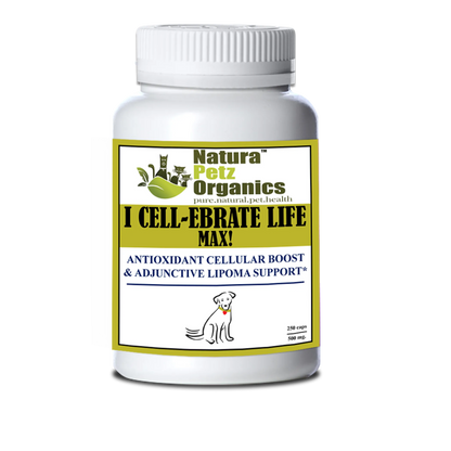 I Cellebrate Life Max - Antioxidant Cellular Boost + Adjunctive Lipoma Support* by Organic Pet Systems