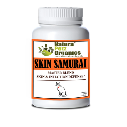 Skin Samurai Max - Master Blend Skin, Coat & Infection Defense For Dogs & Cats* by Organic Pet Systems