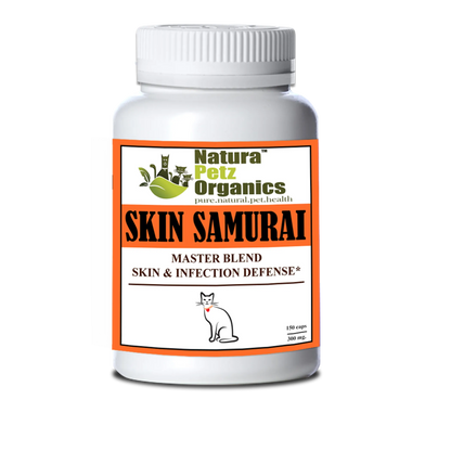 Skin Samurai Max - Master Blend Skin, Coat & Infection Defense For Dogs & Cats* by Organic Pet Systems