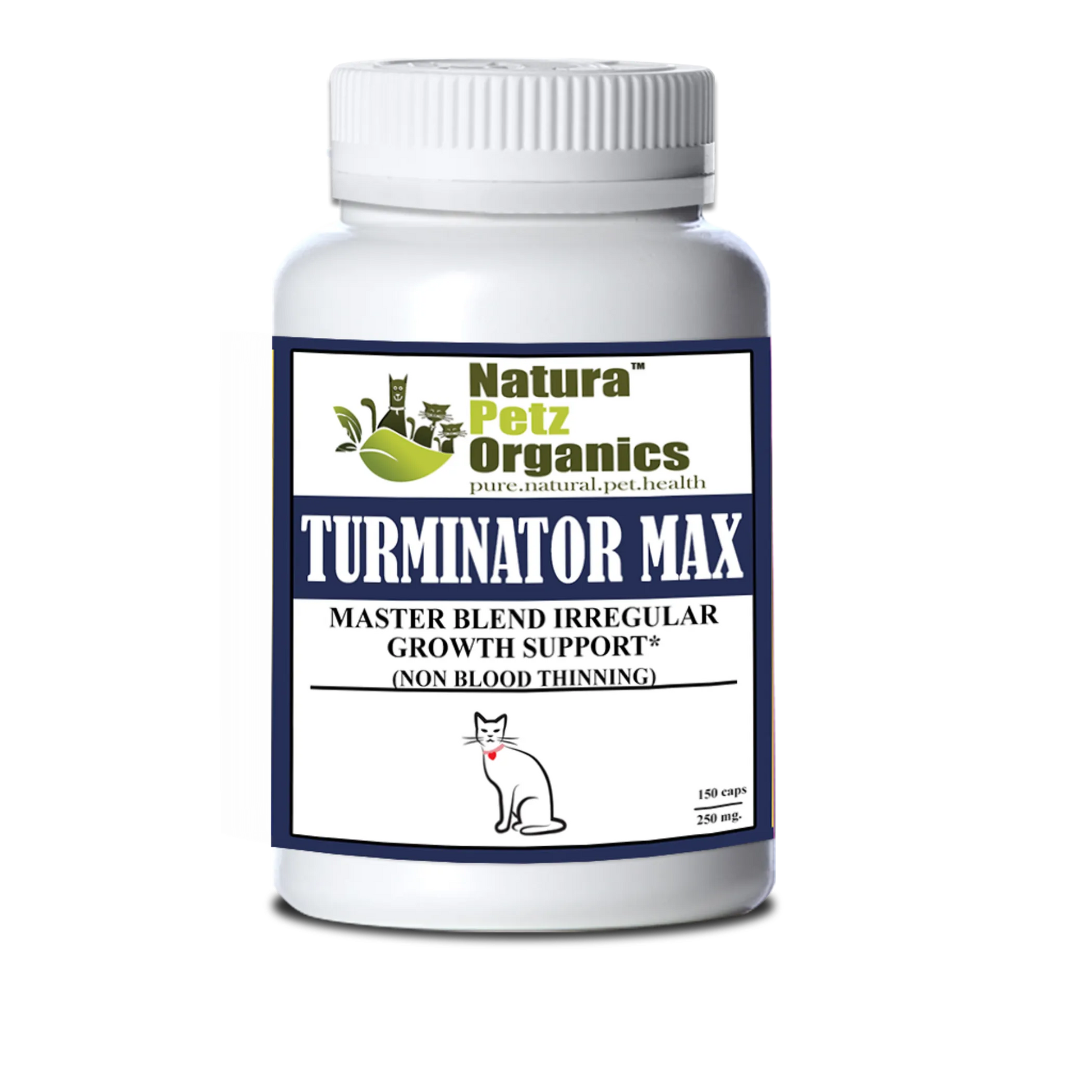 Turminator Max* Master Blend Irregular Growth Support (Non Blood Thinning) For Dogs & Cats* by Organic Pet Systems