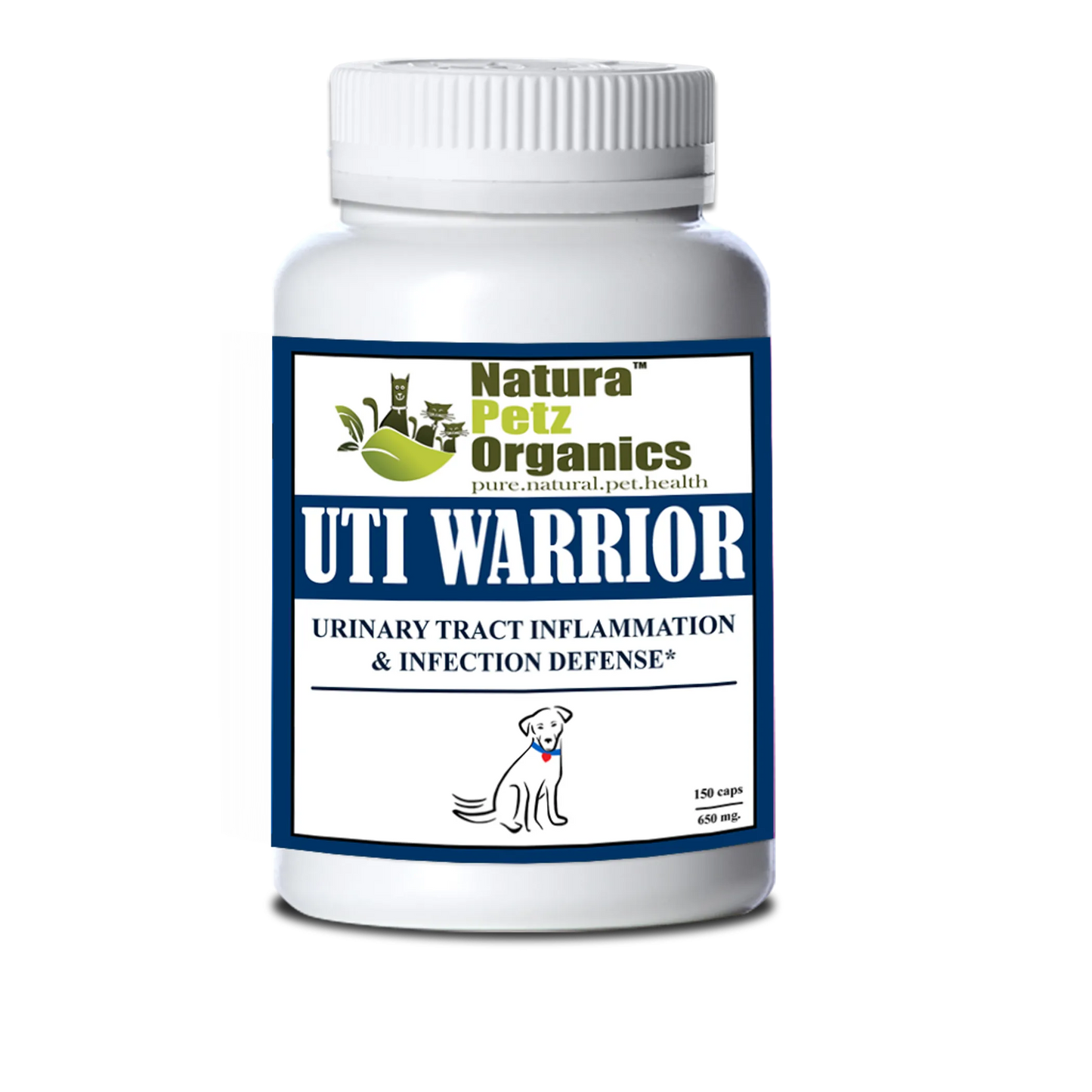 Uti Warrior Max* Urinary Tract Inflammation & Infection Support* Dogs Cats by Organic Pet Systems