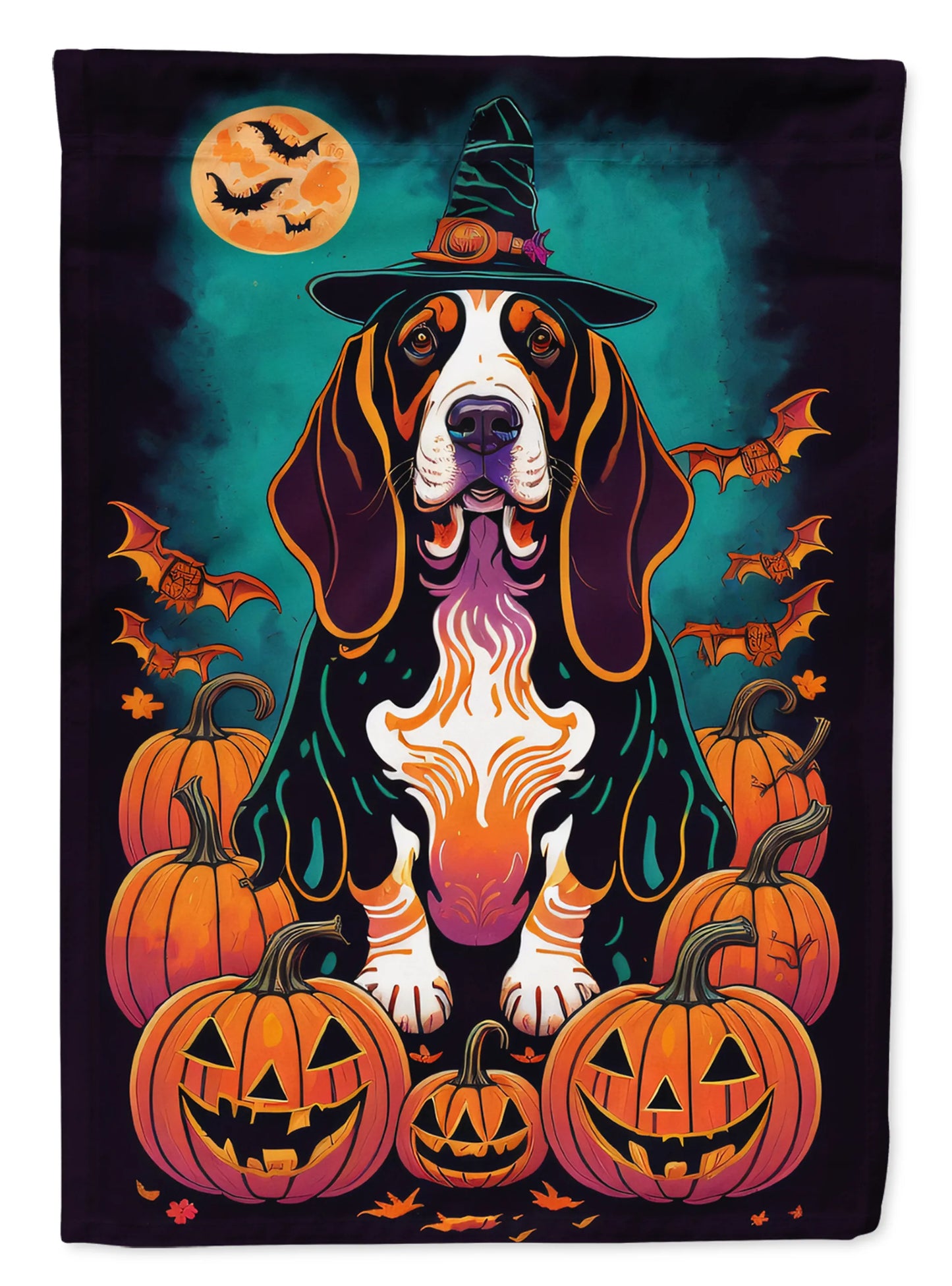 Witchy Halloween Decorative Flag - Pack Of: 1 | Collection name: Witchy halloween by Caroline's Treasures