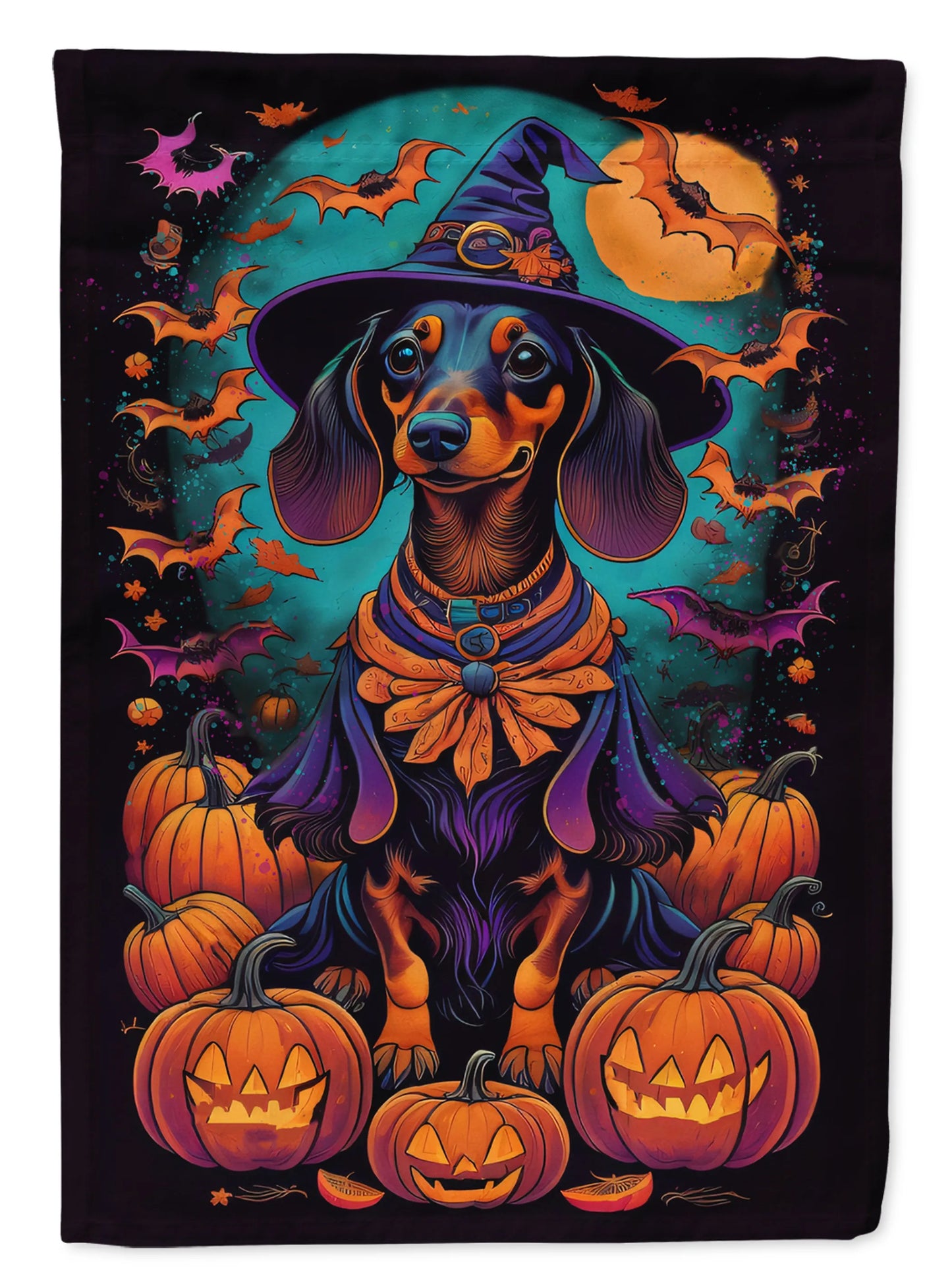 Witchy Halloween Decorative Flag - Pack Of: 1 | Collection name: Witchy halloween by Caroline's Treasures