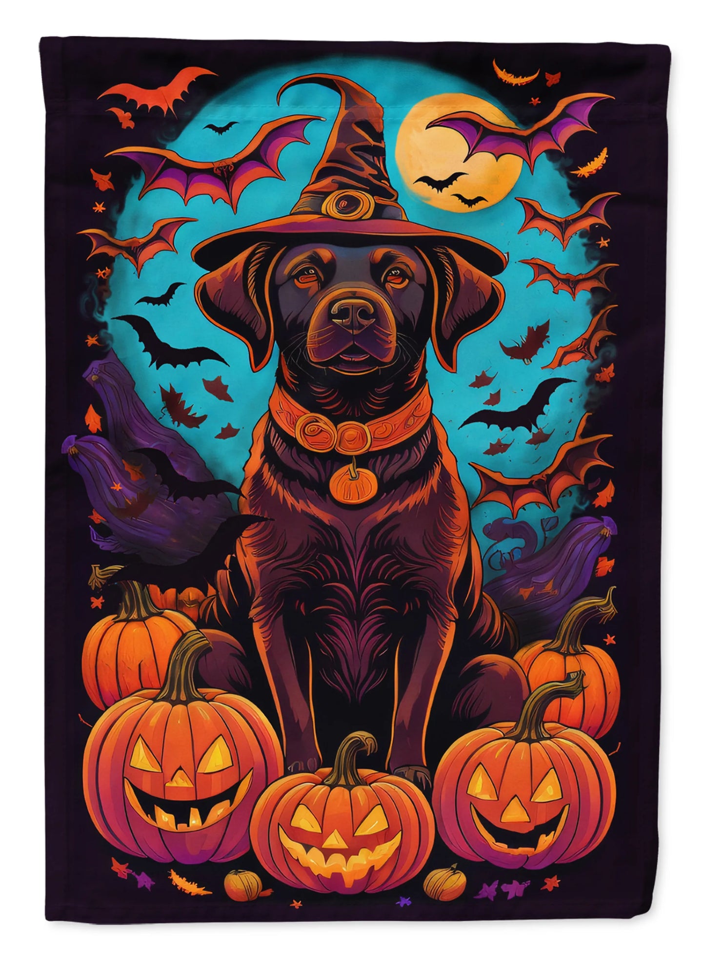 Witchy Halloween Decorative Flag - Pack Of: 1 | Collection name: Witchy halloween by Caroline's Treasures