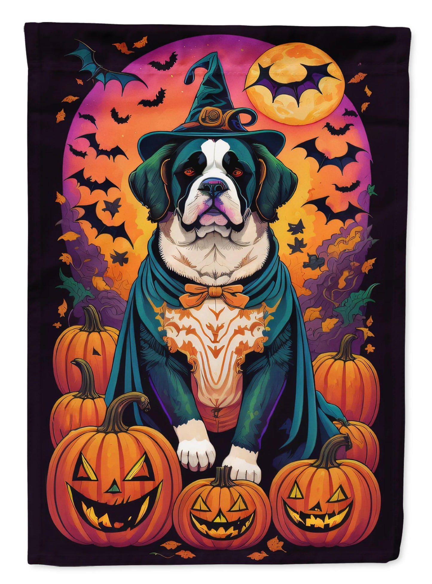 Witchy Halloween Decorative Flag - Pack Of: 1 | Collection name: Witchy halloween by Caroline's Treasures