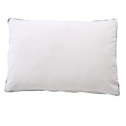 24" X 36" Stonewashed Blue Pillow Style Pet Bed With Removable Cover by HomeRoots