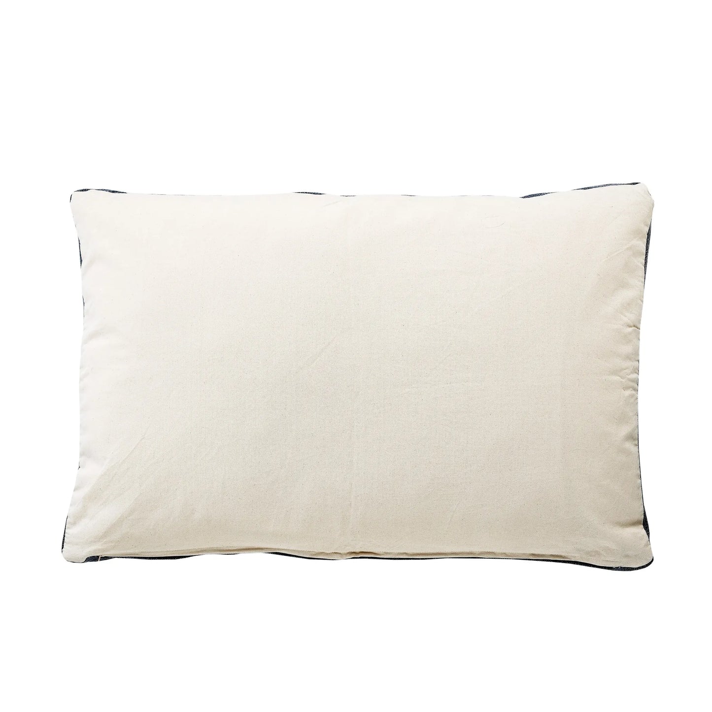 24" X 36" Stonewashed Blue Medallion Pillow Style Pet Bed With Removable Cover by HomeRoots