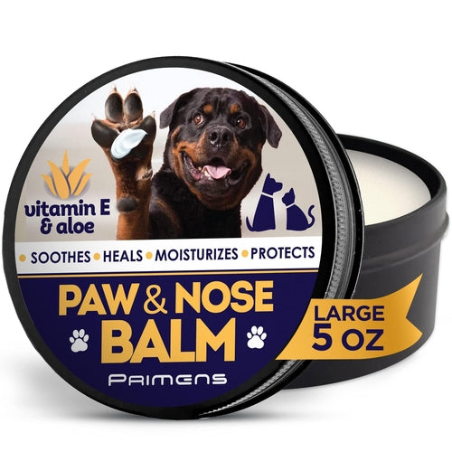 Natural Dog Paw Balm Dog Paw Protection for Hot Pavement Dog Paw Wax by Titan's Tails & Treats