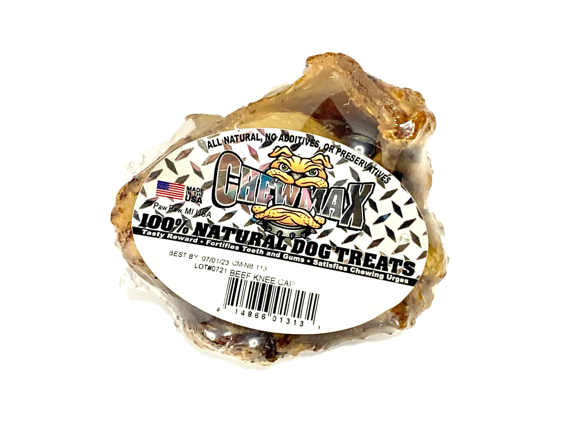 Knee Cap Beef Bone by ChewMax Pet Products