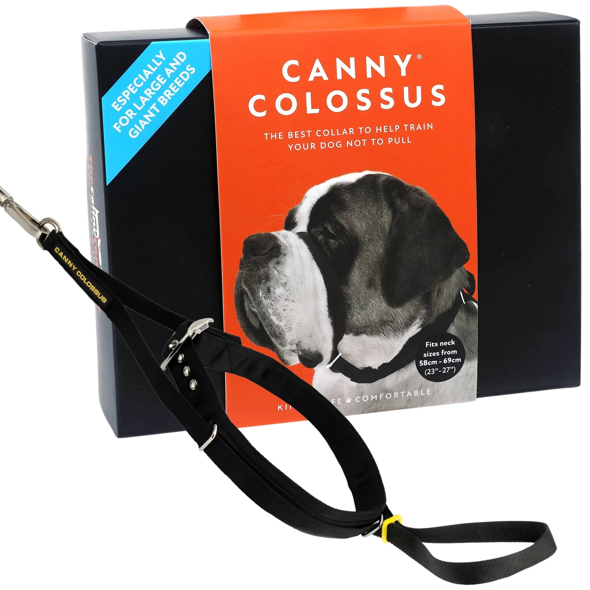 Canny Colossus No-Pull Dog Head Collar Gentle & Humane Leash Training Aid by CannyCo America