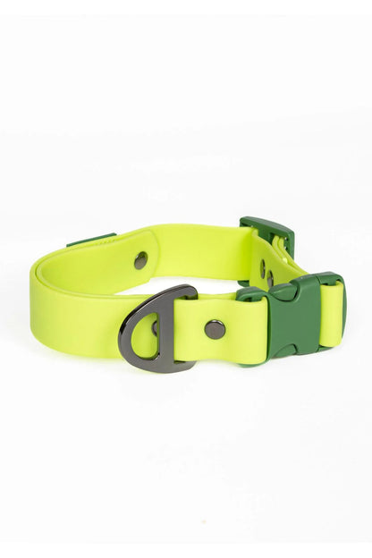Mossy Pine Waterproof Dog Collar by Aria the Fox