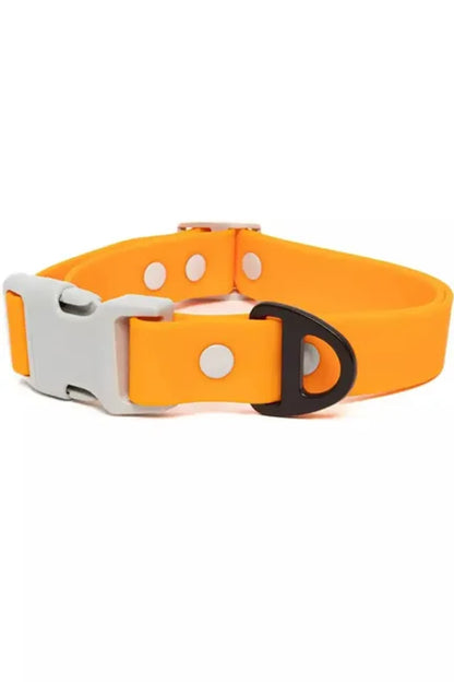 Crimson Glow Waterproof Dog Collar by Aria the Fox