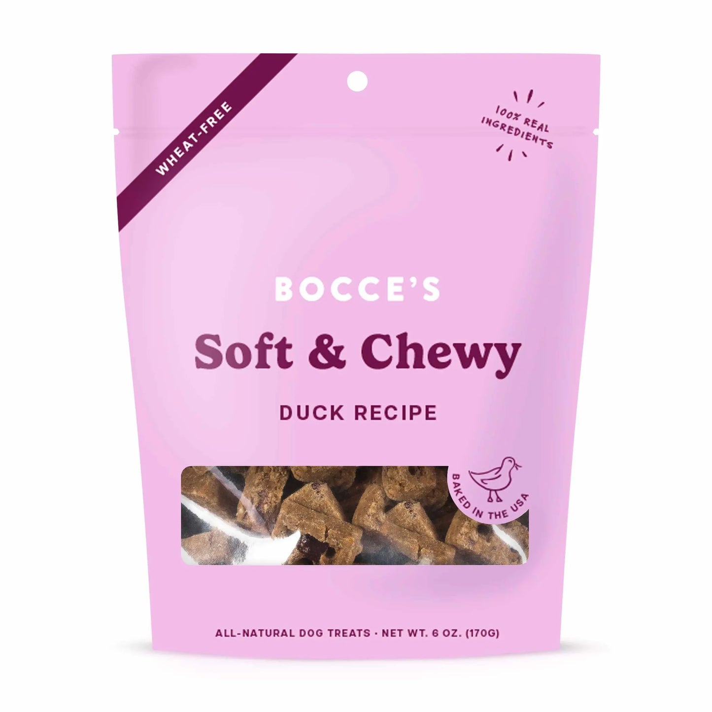 Bocce's Bakery Duck Soft & Chewy Dog Treats 6oz by Bocce's Bakery