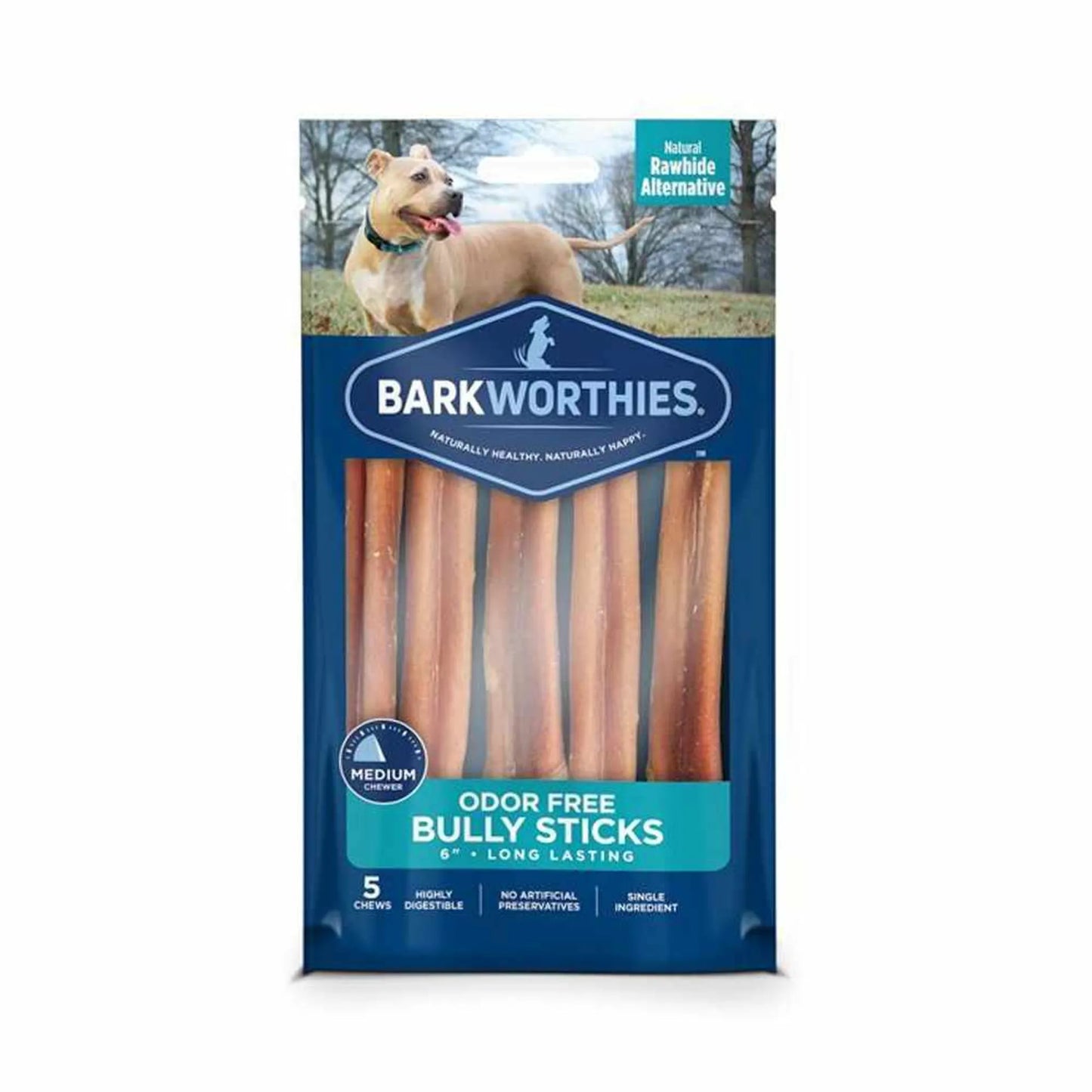 Barkworthies Bully Stick - Odor Free by Barkworthies