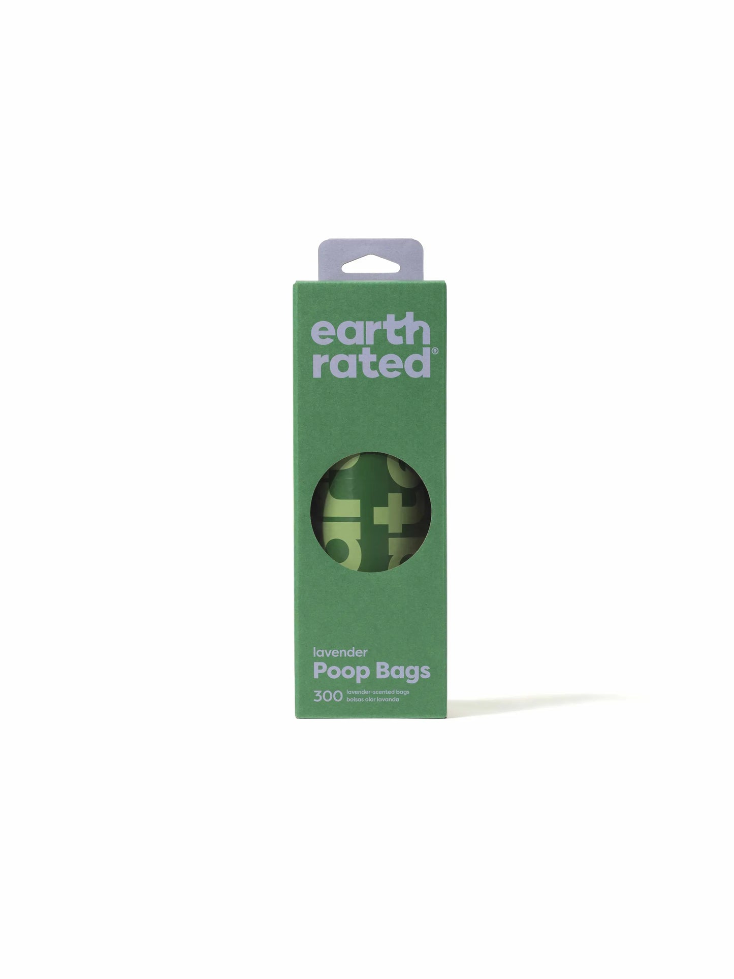 Earth Rated Lavender Poop Bags 300ct on a Large Single Roll by Earth Rated