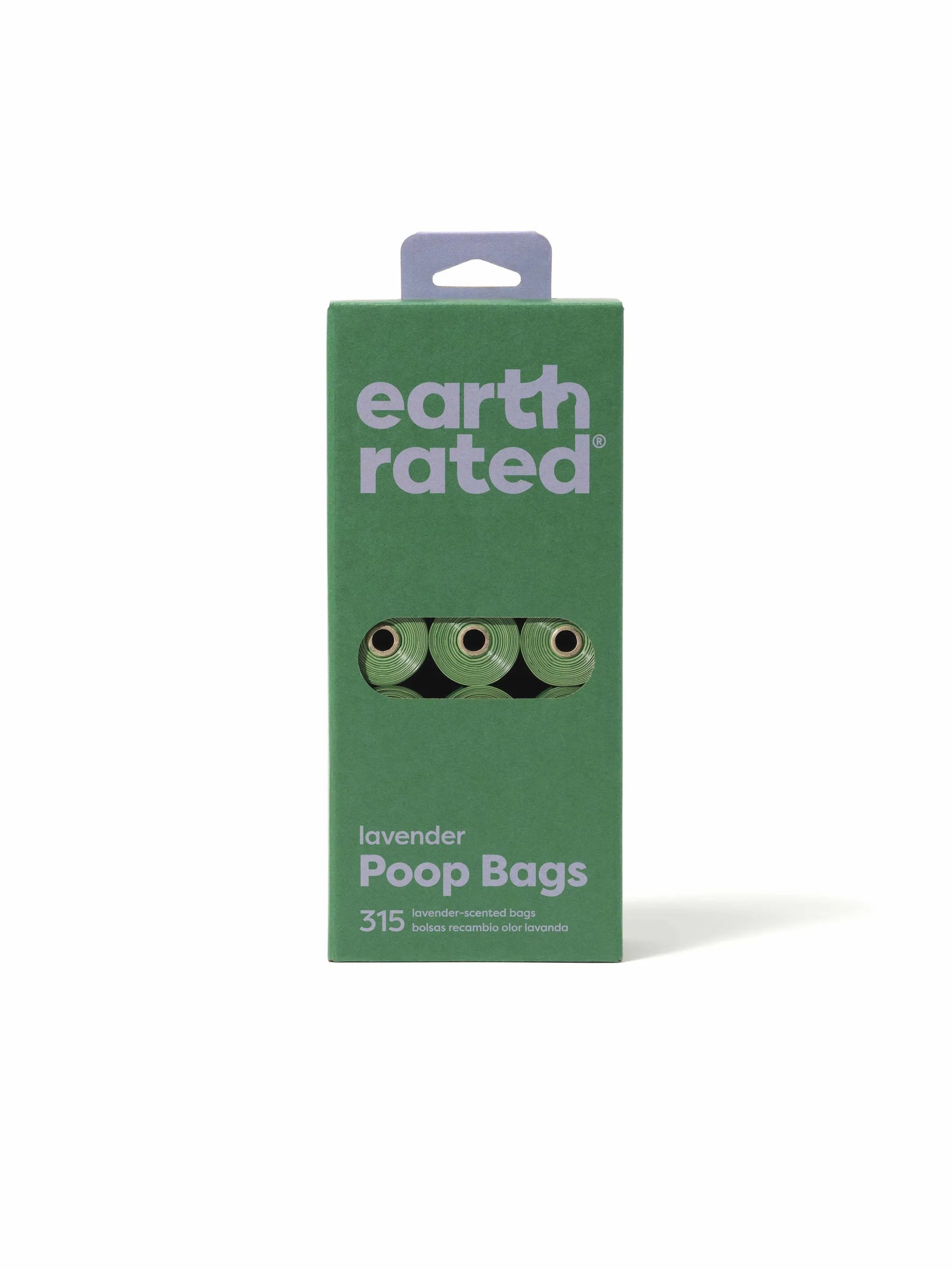 Earth Rated Lavender Poop Bags 315ct on 21 Refill Rolls by Earth Rated