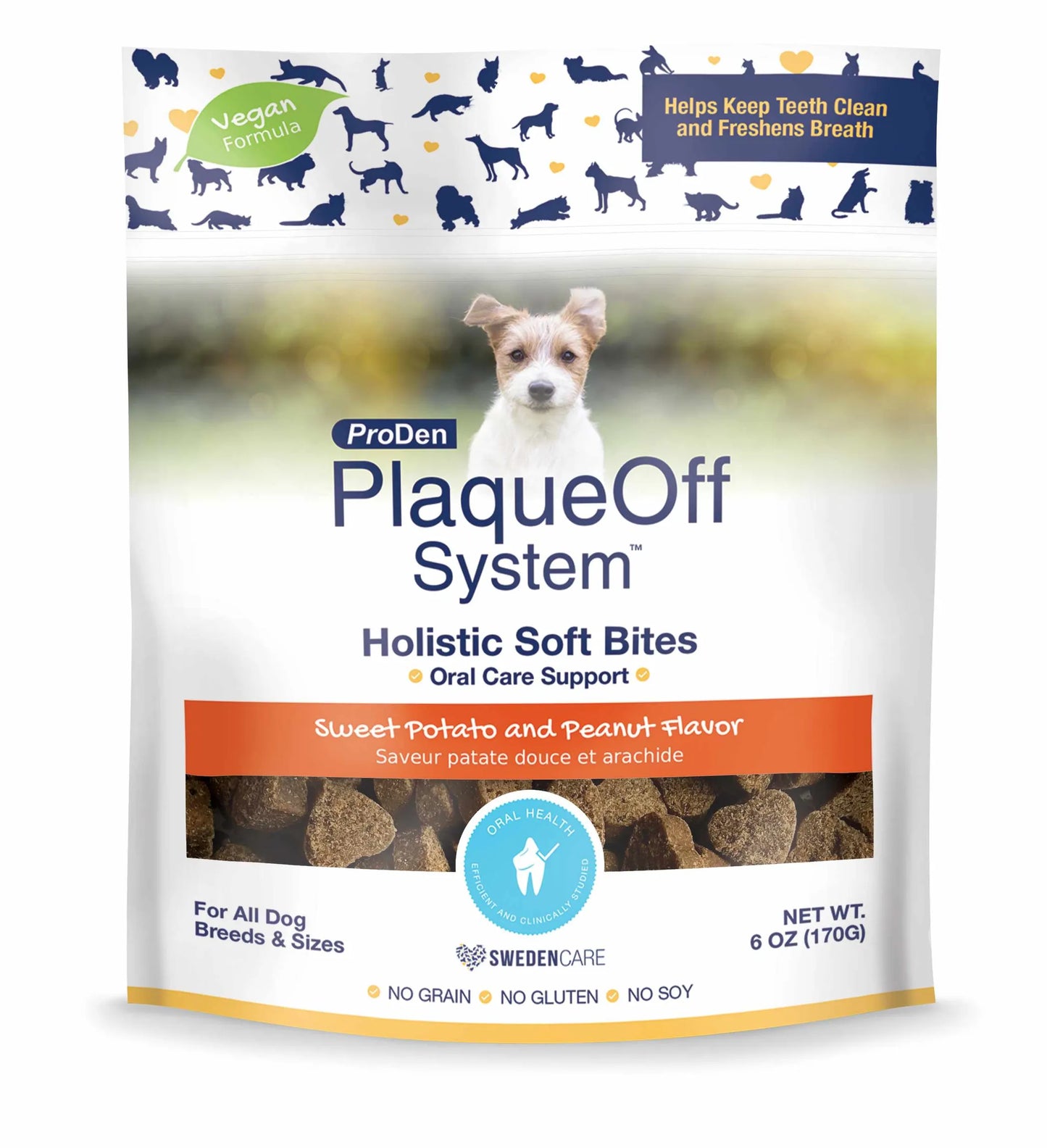 PlaqueOff Holistic Soft Bites - Oral Care Support (Training) by PlaqueOff