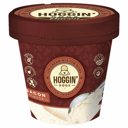 Puppy Cake Hoggin' Dogs Ice Cream Mix Bacon Pint Large 4.65oz by Puppy Cake