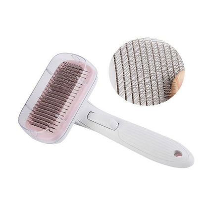 Luxury Pet Grooming Tool: Automatic Hair Brush Remover For Dogs And by Titan's Tails & Treats