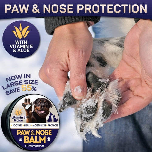Natural Dog Paw Balm Dog Paw Protection for Hot Pavement Dog Paw Wax by Titan's Tails & Treats
