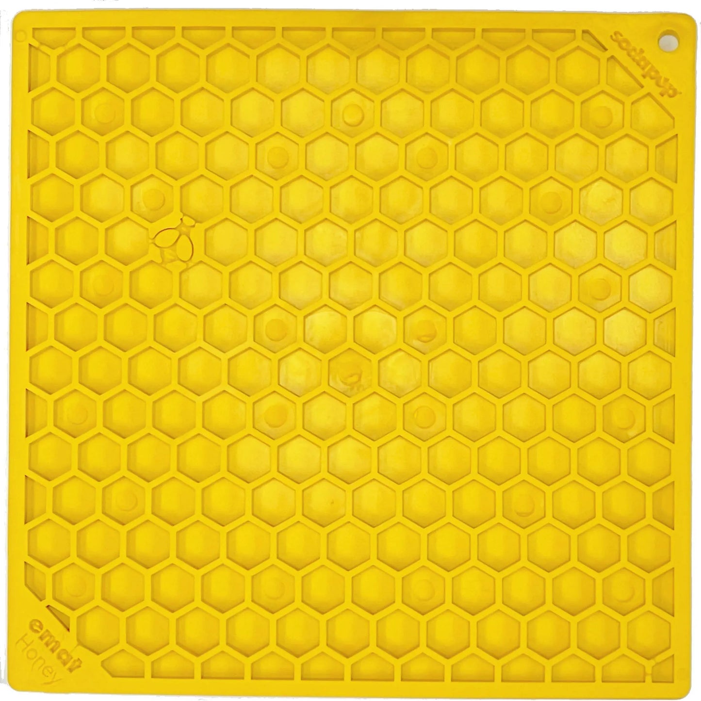 Honeycomb Design Emat Enrichment Lick Mat by SodaPup