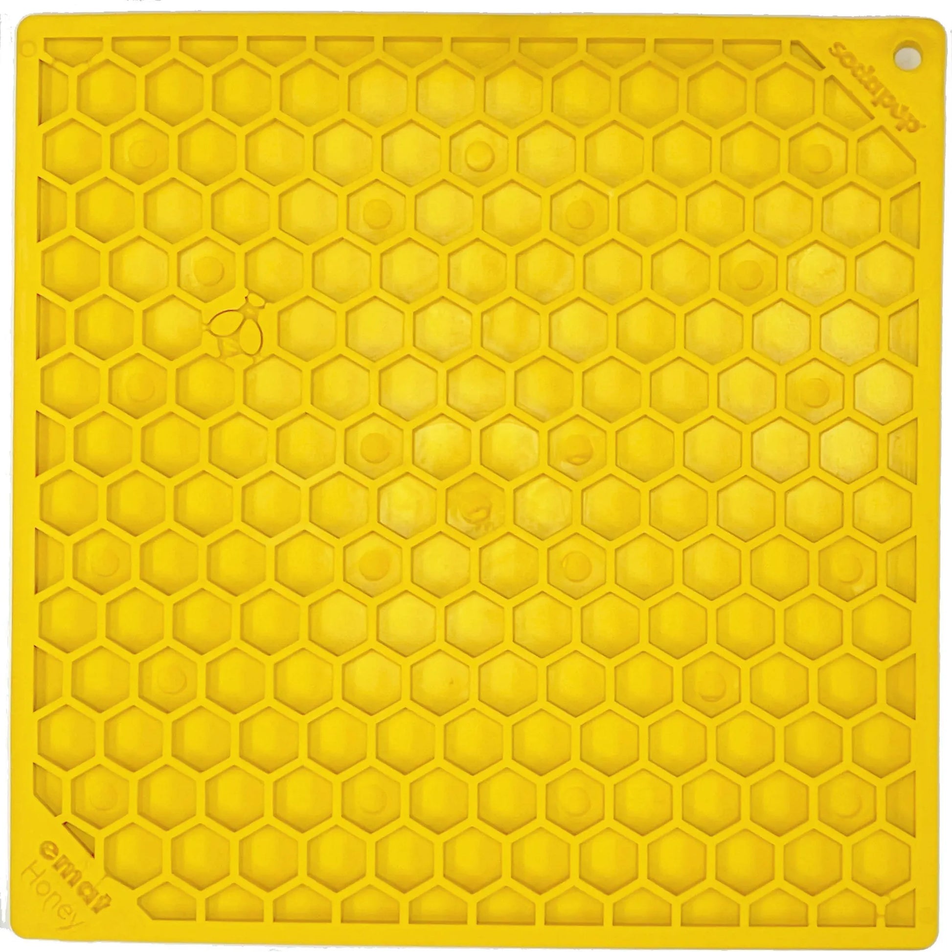 Honeycomb Design Emat Enrichment Lick Mat by SodaPup