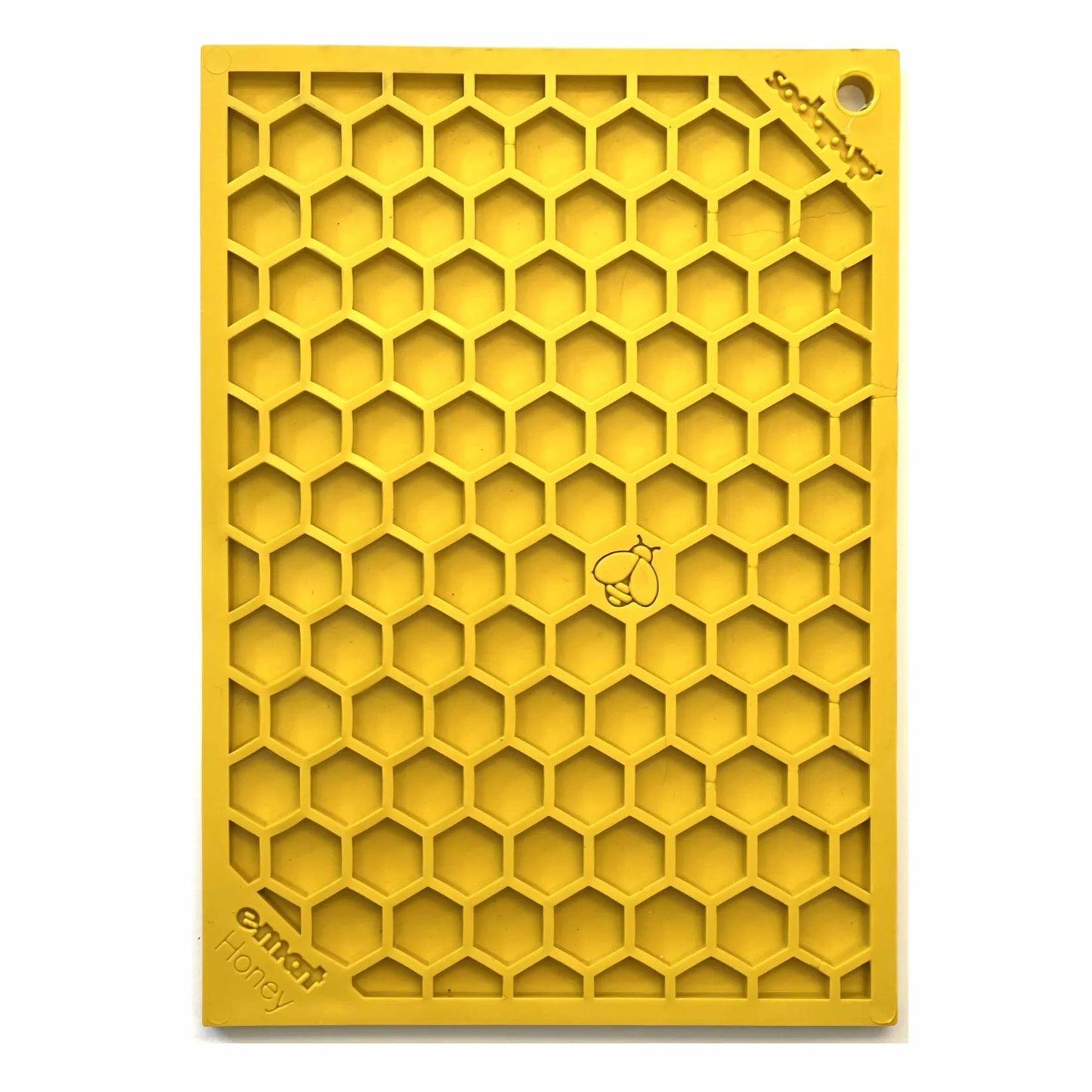 Honeycomb Design Emat Enrichment Lick Mat by SodaPup