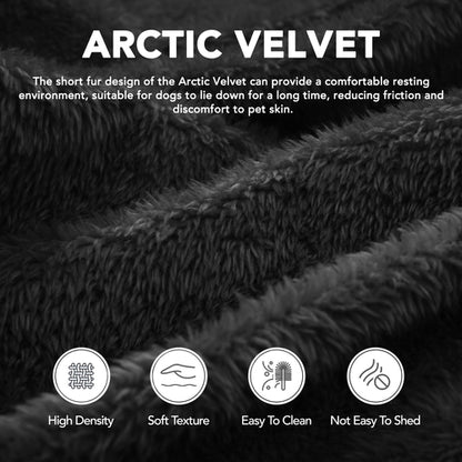 Orthopedic Dog Bed with Washable Cover, Non-Slip by Titan's Tails & Treats